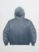 Madhappy Crystal Flower Blue Zip Up Hoodie